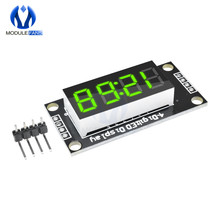 4-Digital Display Module for Arduino with clock 0.36 inch 7 Segments Display Tube Green LED Board TM1637 Module 2024 - buy cheap