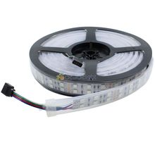 DC12V 5m 5050 SMD RGB LED Strip Light 120LED/M Flexible Light Ribbon Double PCB Led Stripe Tape 2024 - buy cheap