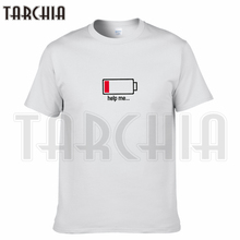 TARCHIA-Camiseta de algodón para hombre, camisa divertida de manga corta, informal, a la moda, 2021 2024 - compra barato