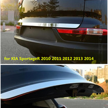 for KIA SportageR 2010 2011 2012 2013 2014 5dr High quality stainless steel Rear Trunk Lid Cover Trim ger 1PCS 2024 - buy cheap