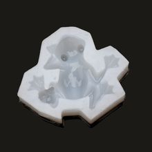 UV Resin Liquid Silicone Mold 3D Frog Animal Resin Mold DIY Baking Tool Jewelry 2024 - buy cheap
