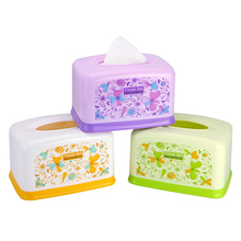 HS040 Fashion flower rectangular plastic tissue box 17*12*9cm Free shipping 2024 - buy cheap