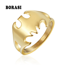 BORASI Animal Style Rings New Fashion Brand Charm Punk Rings For Women Size 6 7 8 9 Party Engagement Female New Finger Rings 2024 - buy cheap
