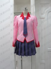 Bakemonogatari Cosplay Senjougahara Hitagi Uniform Costume any Size 11 2024 - buy cheap