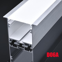 4 Sets D06A 100cm U Shape Aluminum Channel Profile With Cover, End Caps and Hanging Wire for LED Bar Pendant lights 2024 - buy cheap