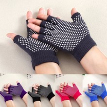 Gym Training Fitness Gloves Sports Weight Lifting Exercise Slip-Resistant Gloves For Women Cotton Half Finger Yoga Gloves 2024 - buy cheap