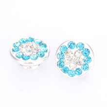 Miasol Crystal Jewelpop Fits DIY diy bracelets,necklace,ring,silver plating,Lake Blue pave crystal jewelpops 2024 - buy cheap