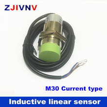 Sensor lineal inductivo M30, interruptor de proximidad, tipo de corriente, distancia de detección sin descarga de 15mm 2024 - compra barato