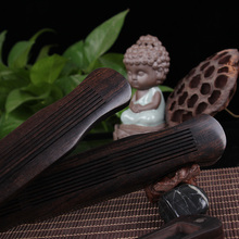 Деревянная курильница Guqin для спальни, курильница с черным ароматом сандалового дерева, палочки с ладаном 2024 - купить недорого
