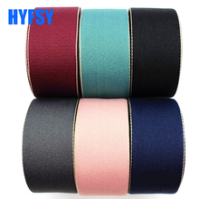 New 1-1/2 38mm double-sided cotton ribbon 10 yards plain cotton ribbon DIY handmade material gift packaging headdress bow 2024 - buy cheap