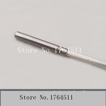 [BELLA] Imported high-precision temperature sensor PT100 PT100 temperature probe shielded 4 * 30mm --2pcs/lot 2024 - buy cheap