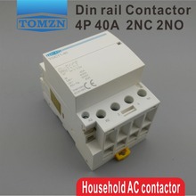 TOCT1 4P 40A 2NC 2NO 220V 400V~ 50/60HZ Din rail Household ac Modular contactor 2024 - buy cheap