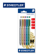 Staedtler 8323 caneta marcadora de metal, à base de água, linha de pintura para cartões de visita, largura, 1-2mm absorvida 2024 - compre barato