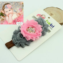 1 peça de faixa de cabeça artesanal maya stepan, para bebês, crianças pequenas, cabelo recém-nascido, cristal de pérola, turbante elástico, tiara 2024 - compre barato