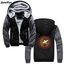 Firefly Serenity sudaderas hombres Sudadera con capucha cremallera espesar Sudadera con capucha de invierno hombre Casual Sudadera con capucha chaqueta de Hip Hop Tops 2024 - compra barato