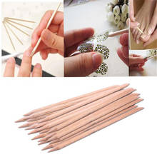 20Pcs Nail Art Orange Wood Stick Cuticle Pusher Remover Pedicure Manicure Tool Comestic Tool for Women Beauty Dec22 2024 - buy cheap