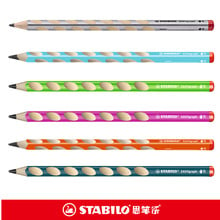 1 Pc Stabilo EasyGraph Pencils HB Right Handed Ideal Grip Child stabilo pen 322  Pupils thick shaft Wooden Lead Pencils 2024 - buy cheap