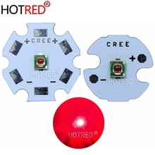CREE XP-E XPE-emisor de luz LED, 1-3W, color rojo intenso, 660nm, 20mm/16mm/14mm/12mm/8mm PCB, novedad 2024 - compra barato