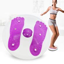 Popfeel torção cintura torção placa de disco aeróbica exercício fitness reflexologia ímã 2024 - compre barato