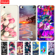 Fashion TPU Phone Case For Xiaomi Redmi 4A Soft funny Silicon Painting Case for Redmi 4A 5.0" inch protective coque 2024 - buy cheap