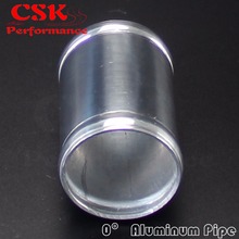Adaptador de manguera de aluminio, conector acoplador de tubo, 38mm, 1,5 ", L = 76mm 2024 - compra barato
