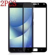 2PCS 3D Tempered Glass For ASUS Zenfone 4 Max Plus Full screen Cover Screen Protector Film For X015D 2024 - buy cheap