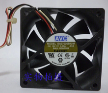 The original AVC 7020 12V 0.30A DA07020B12M CPU 3Pin double fan 2024 - buy cheap