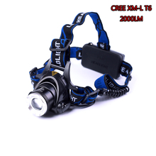 Led Headlight XM-L T6 LED 2000LM Headlamp Light Zoomable Lantern Camping Hunting Flashlight Torch 2024 - buy cheap