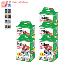 Fujifilm Instax Mini 8 белая пленка + Бесплатный настенный пакет для Instax Instant Mini 9 8 8 + 7s 70 90 25 50s камера SP-2 1 принтер 2024 - купить недорого