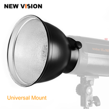 Универсальное крепление для фотостудии Godox, студийный осветительный светильник 180 мм 7 "с отражателем, для Godox, K-180A, 300SDI, 250SDI, E250, E300 2024 - купить недорого