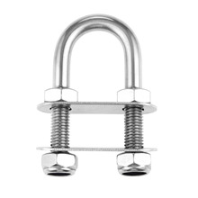 1 Pc Boats Stainless Steel Bow Stern Eye U Bolt Boat Marine U Screw Rigging Shrouds M10*80 For Bolt Rope Or Rigging Accessories 2024 - buy cheap
