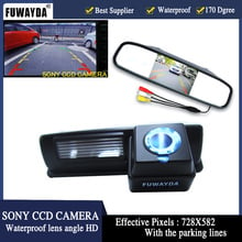 FUWAYDA Car Parking  4.3" Color TFT LCD Car Camera Monitor+SONY HD CCD Camera for Toyota HARRIER ALTEZZA PICNIC ECHO VERSO CAMRY 2024 - buy cheap