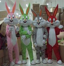 New Bugs Bunny Cartoon Mascot Adult Costume Cosplay Costumes Free Shipping 2024 - buy cheap
