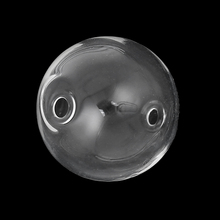 DoreenBeads стеклянные бусины россыпью покрывают круглые прозрачные полые диаметром около 18,0 мм (6/8 дюйма), отверстие: около 2,2 мм, 5 шт. 2024 - купить недорого