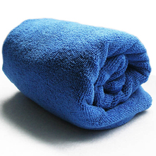 1 pces 30*30cm azul macio microfibra multiuso toalha de limpeza que é frequentemente usado para limpar carros e superfícies domésticas 2024 - compre barato