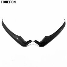 TOMEFON For Toyota Camry XV70 2017 2018 2019 Front Bumper Protector Cover Trim Sticker Exterior Accessories ABS Carbon Fiber 2024 - buy cheap