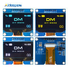 SPD0301 7PIN 1.54 Inch OLED Display Module 128x64 IIC I2C SPI Interface 3.3-5V White/Blue/Yellow OLED Screen Board For Arduino 2024 - buy cheap