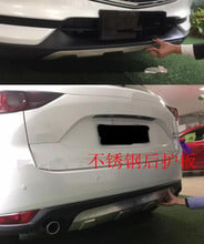 Auto parts modeling Stainless Steel Front + Rear Bumper Diffuser Protector Guard Skid Plate  For New MAZDA CX-5 CX5 2017 2018 2024 - buy cheap