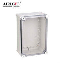 280 * 190 * 130mm transparent cover waterproof junction box outdoor cable threading box electrical box ABS plastic sealed box 2024 - buy cheap