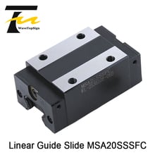 WaveTopSign PMI Linear Guide Slide Carriage Block MSA20S MSA20SSSFC High Accuracy No Nise use for Linear Rail CNC Diy Parts 2024 - buy cheap