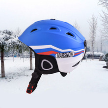 Шлем лыжный цельнолитой для взрослых и детей, защитный, для скейтборда, лыжного спорта, сноуборда 2024 - купить недорого
