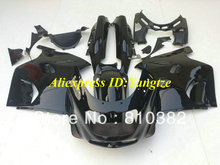 ABS Fairing kit for 1993 2003 KAWASAKI Ninja ZZR1100 93-03  ZZR 1100 1993-2003 ZX-11 ZZR1100D all gloss black fairings bodywork 2024 - buy cheap