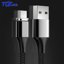 Cable de datos magnético 5A para Huawei Mate20 P10/20, Cables de carga superrápida, USB tipo C, Cable de datos macho a macho para ordenador 2024 - compra barato