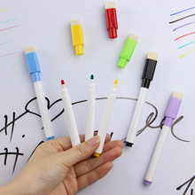 5PCS/Set Brand New Magnetic Whiteboard Pen Erasable Dry White Board Markers Magnet Built In Eraser Office School Supplies 2024 - buy cheap
