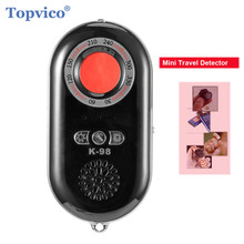 Камера-видоискатель Topvico K98, Вибрационный мини-датчик удара, антишпионский детектор, беспроводная камера с объективом, скрытые устройства 2024 - купить недорого