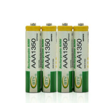 Bty-7-1350 12 peças bty ni-mh aaa 1350 mah 1.2 v bateria recarregável aaa baterias de acumuladores 2024 - compre barato