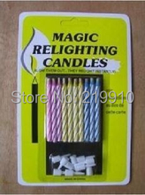 Free shipping 2 pcs/order Magic Relighting Candles (1 pack of 10)- Close Up Magic/Magic Trick 2024 - buy cheap