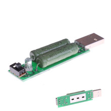 1 шт. 2A 1A USB мини разрядный интерфейс нагрузочный резистор с переключателем сопротивления 1A-2A переключатель инструменты 72 мм X 17 мм 2024 - купить недорого