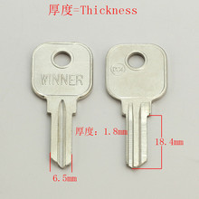 A160 right groove Wholesale Locksmith Brass House Home Door Blank Empty Key Blanks Keys 25 pieces/lot 2024 - buy cheap