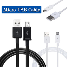 Micro USB Charger Cable On The Cell Phone V8 Ports Standard Interface Power Charging Cord For Samsung Android Model 1M Wholesale 2024 - buy cheap